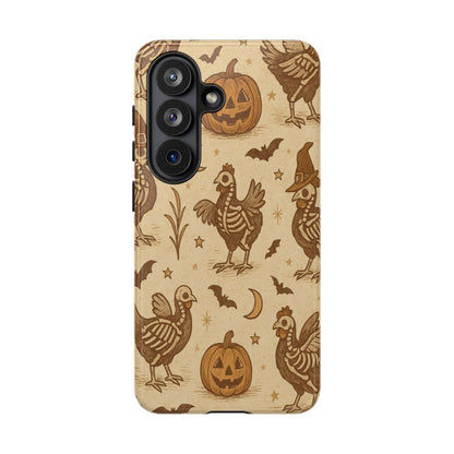 Rustic Skeleton Chickens Tough Case