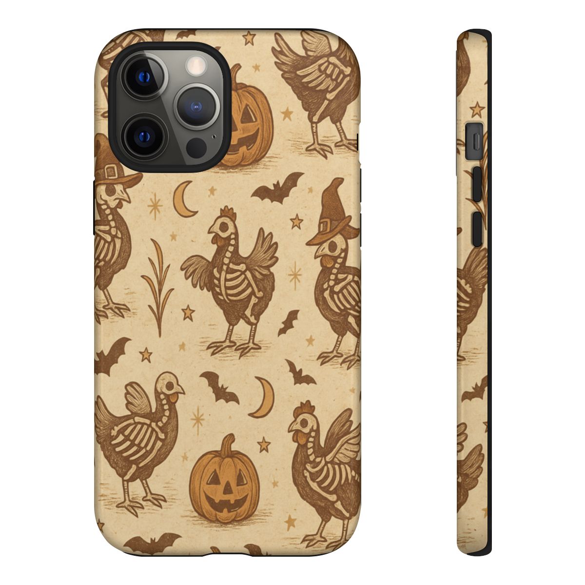 Rustic Skeleton Chickens Tough Case