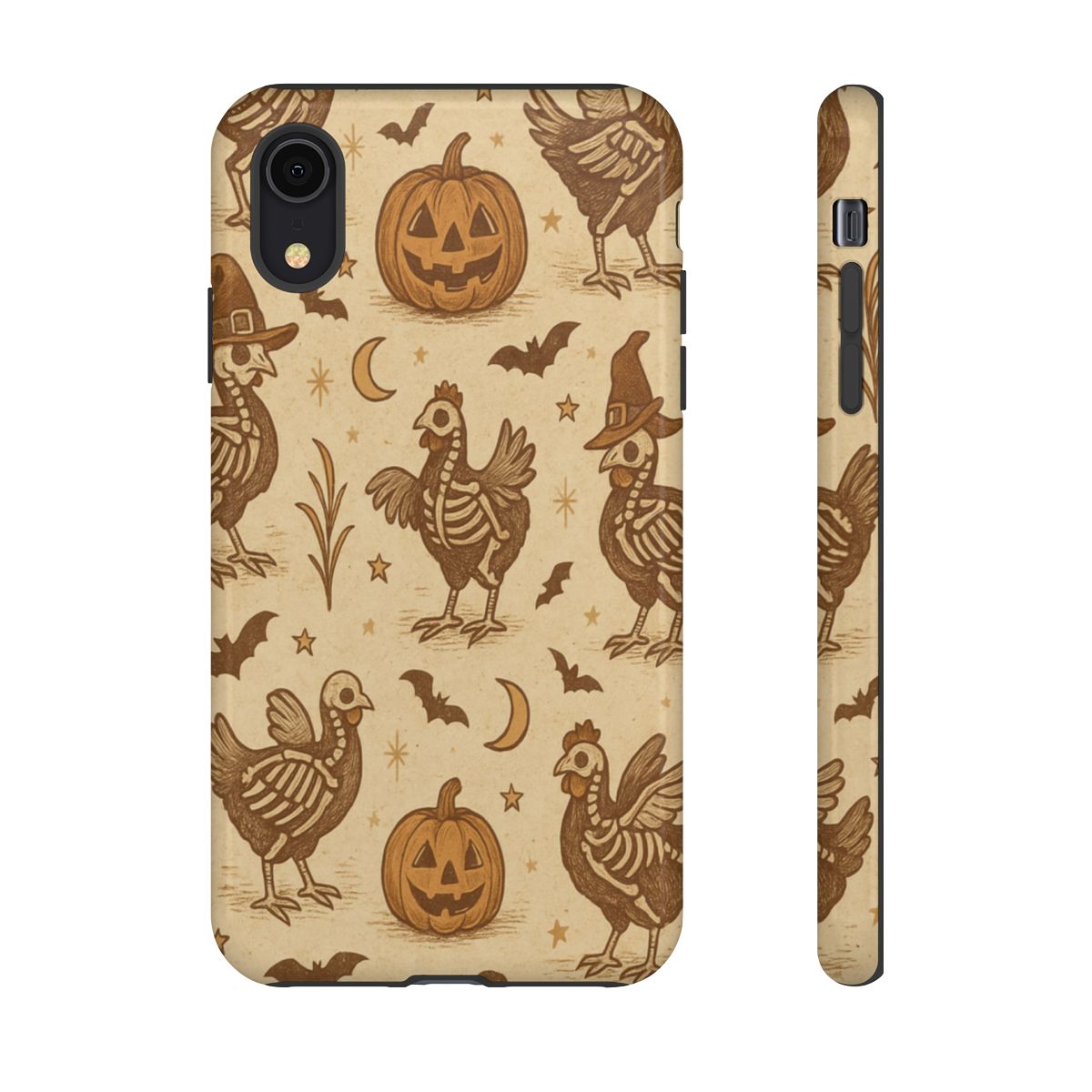 Rustic Skeleton Chickens Tough Case