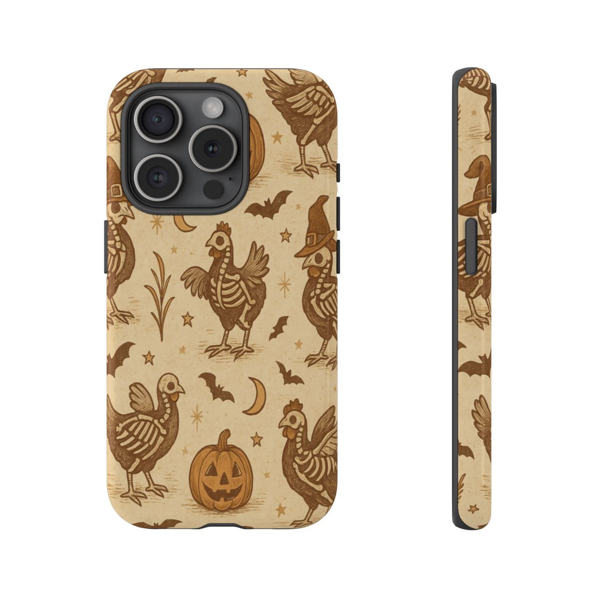 Rustic Skeleton Chickens Tough Case