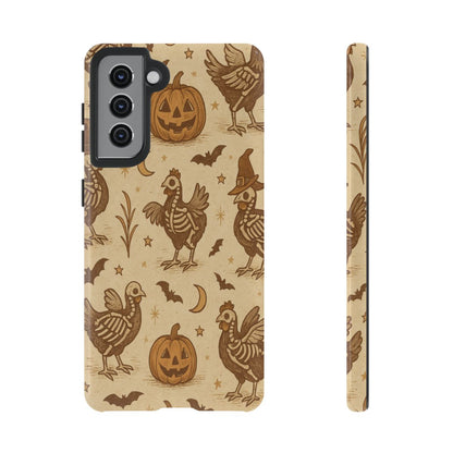 Rustic Skeleton Chickens Tough Case