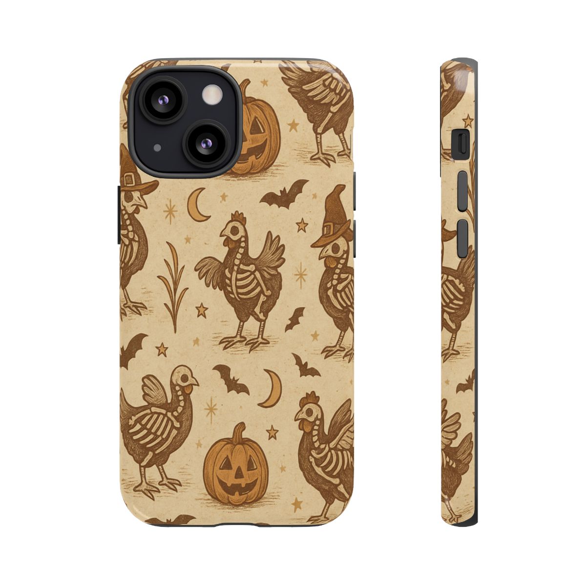 Rustic Skeleton Chickens Tough Case
