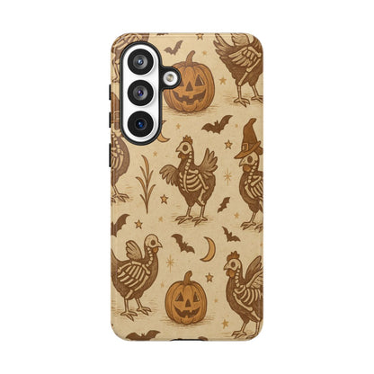 Rustic Skeleton Chickens Tough Case