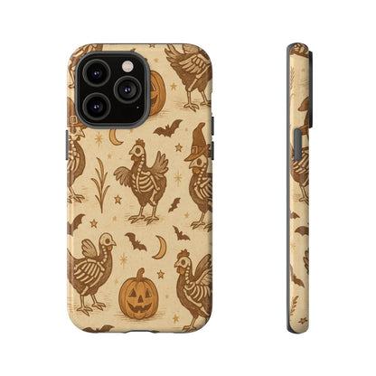 Rustic Skeleton Chickens Tough Case