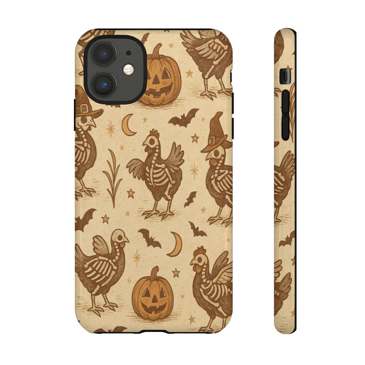Rustic Skeleton Chickens Tough Case