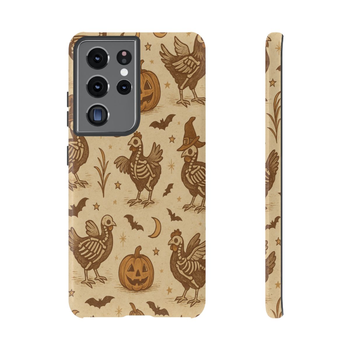 Rustic Skeleton Chickens Tough Case