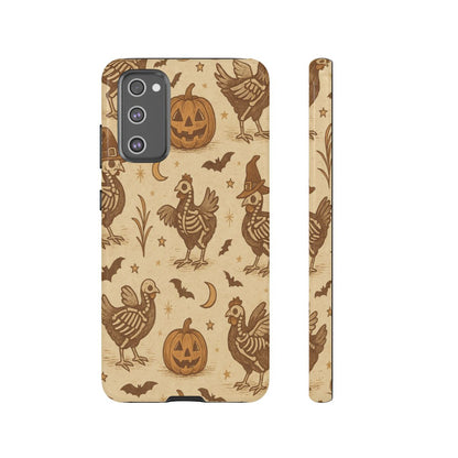 Rustic Skeleton Chickens Tough Case
