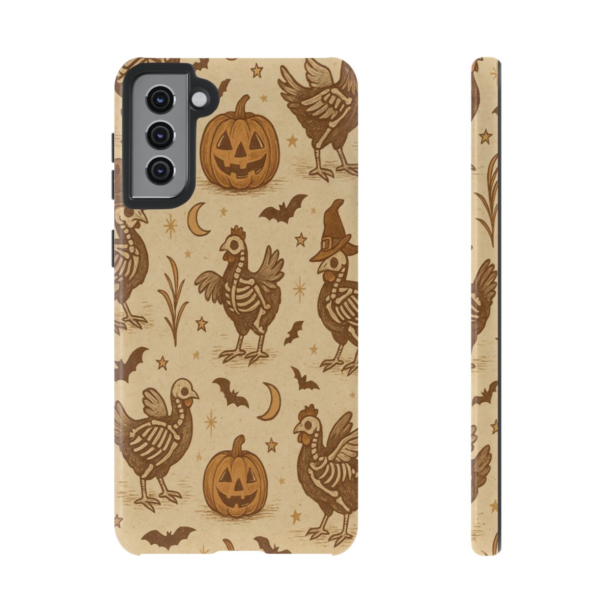 Rustic Skeleton Chickens Tough Case