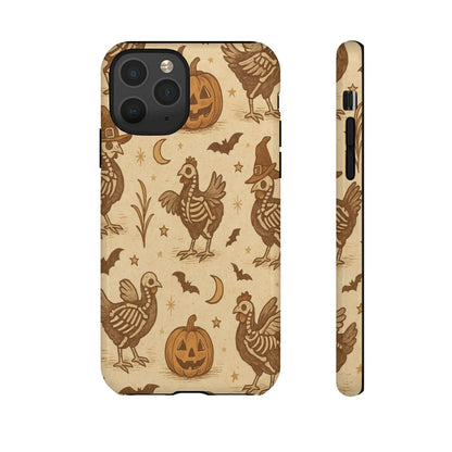 Rustic Skeleton Chickens Tough Case
