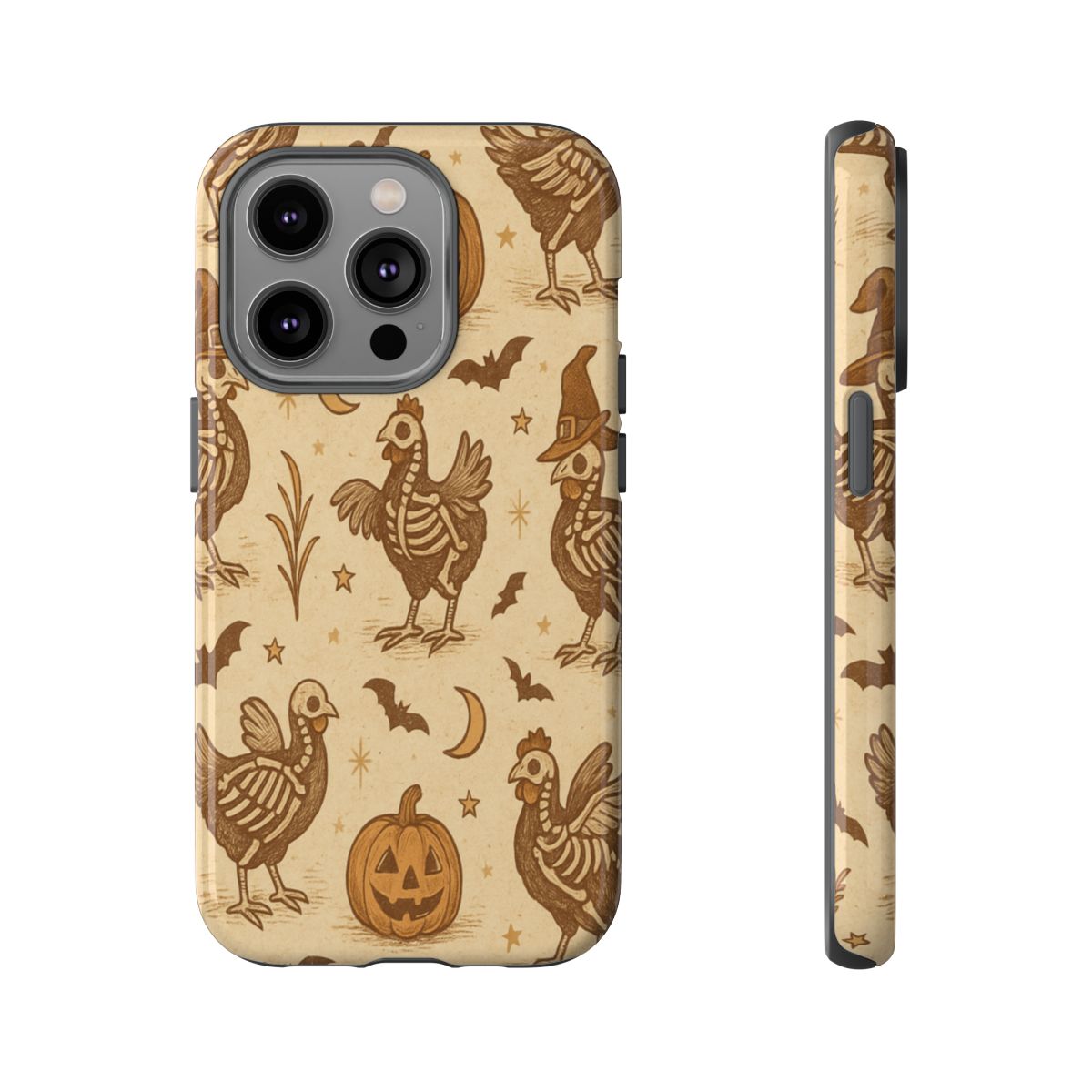 Rustic Skeleton Chickens Tough Case