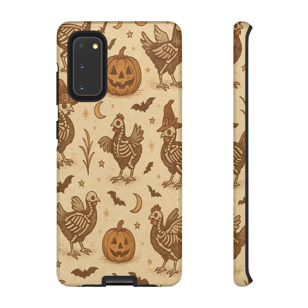 Rustic Skeleton Chickens Tough Case