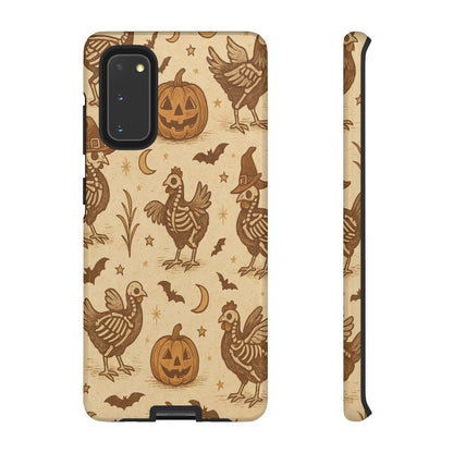 Rustic Skeleton Chickens Tough Case