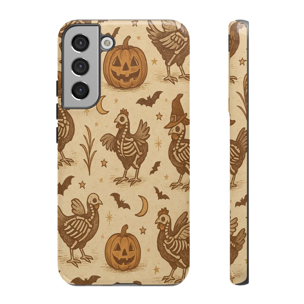 Rustic Skeleton Chickens Tough Case
