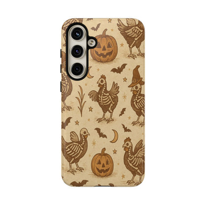 Rustic Skeleton Chickens Tough Case