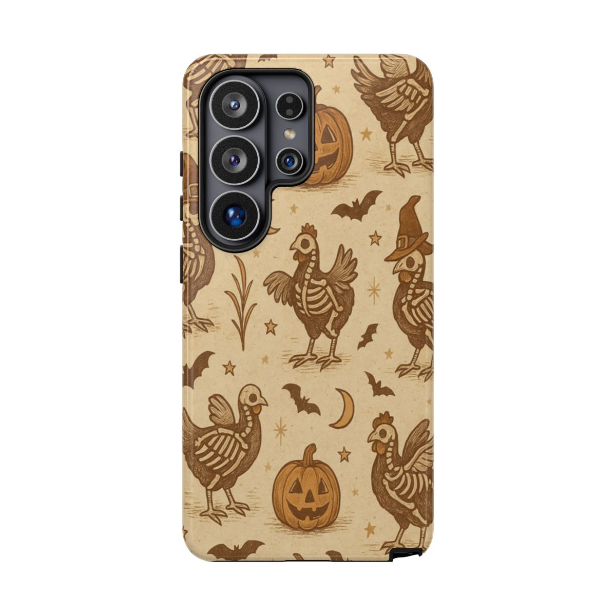 Rustic Skeleton Chickens Tough Case