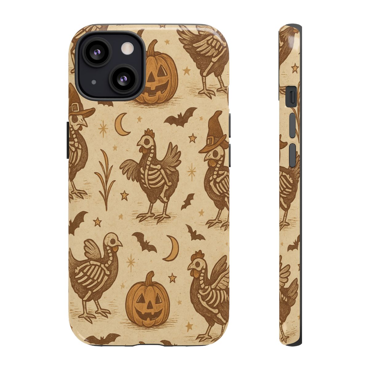 Rustic Skeleton Chickens Tough Case