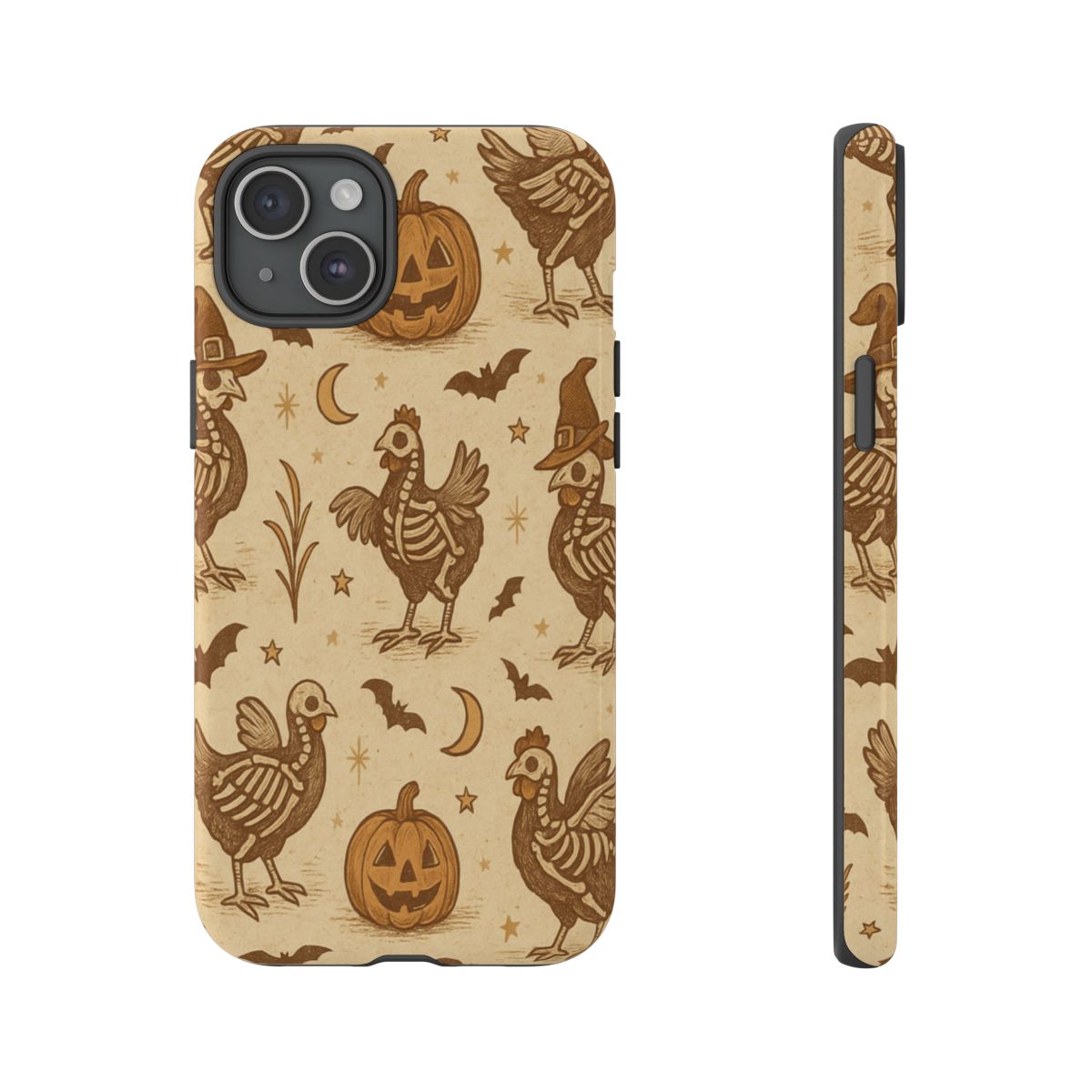Rustic Skeleton Chickens Tough Case