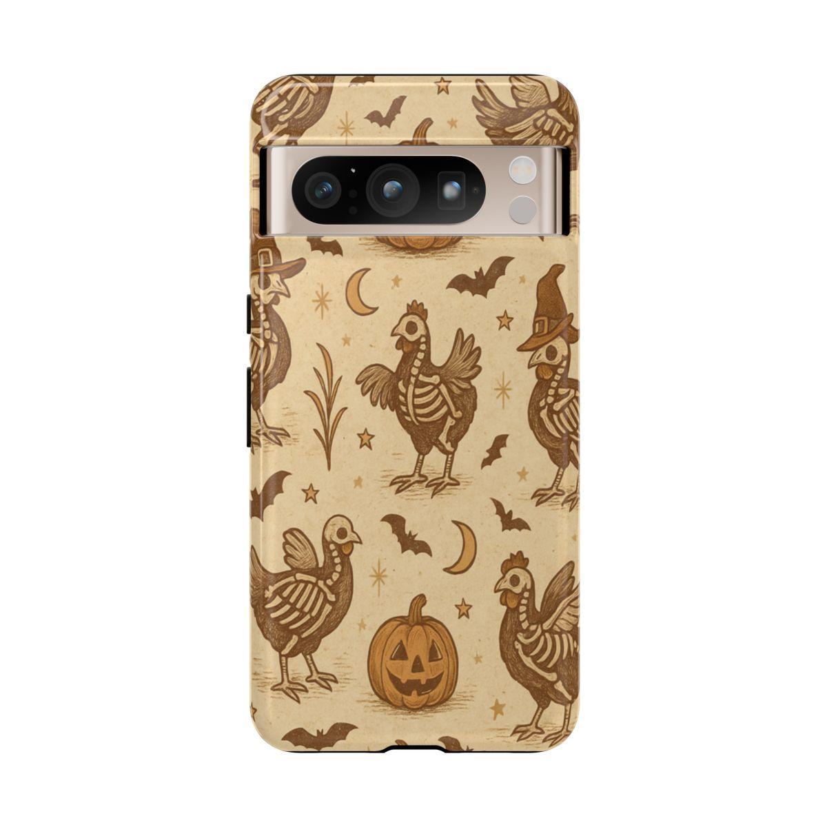 Rustic Skeleton Chickens Tough Case