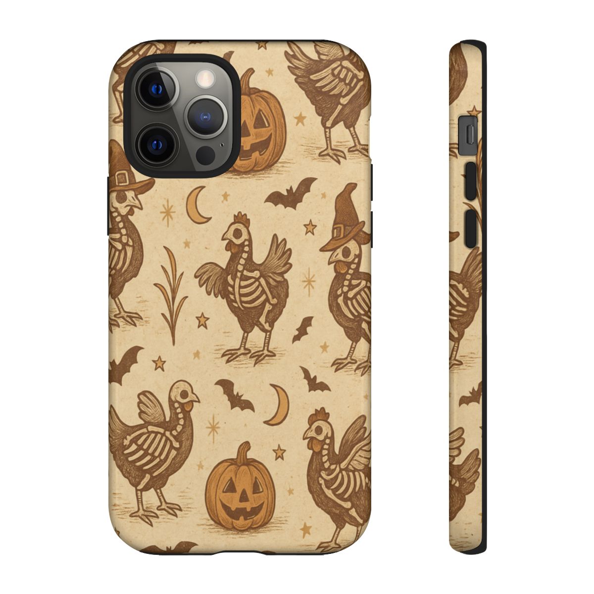 Rustic Skeleton Chickens Tough Case