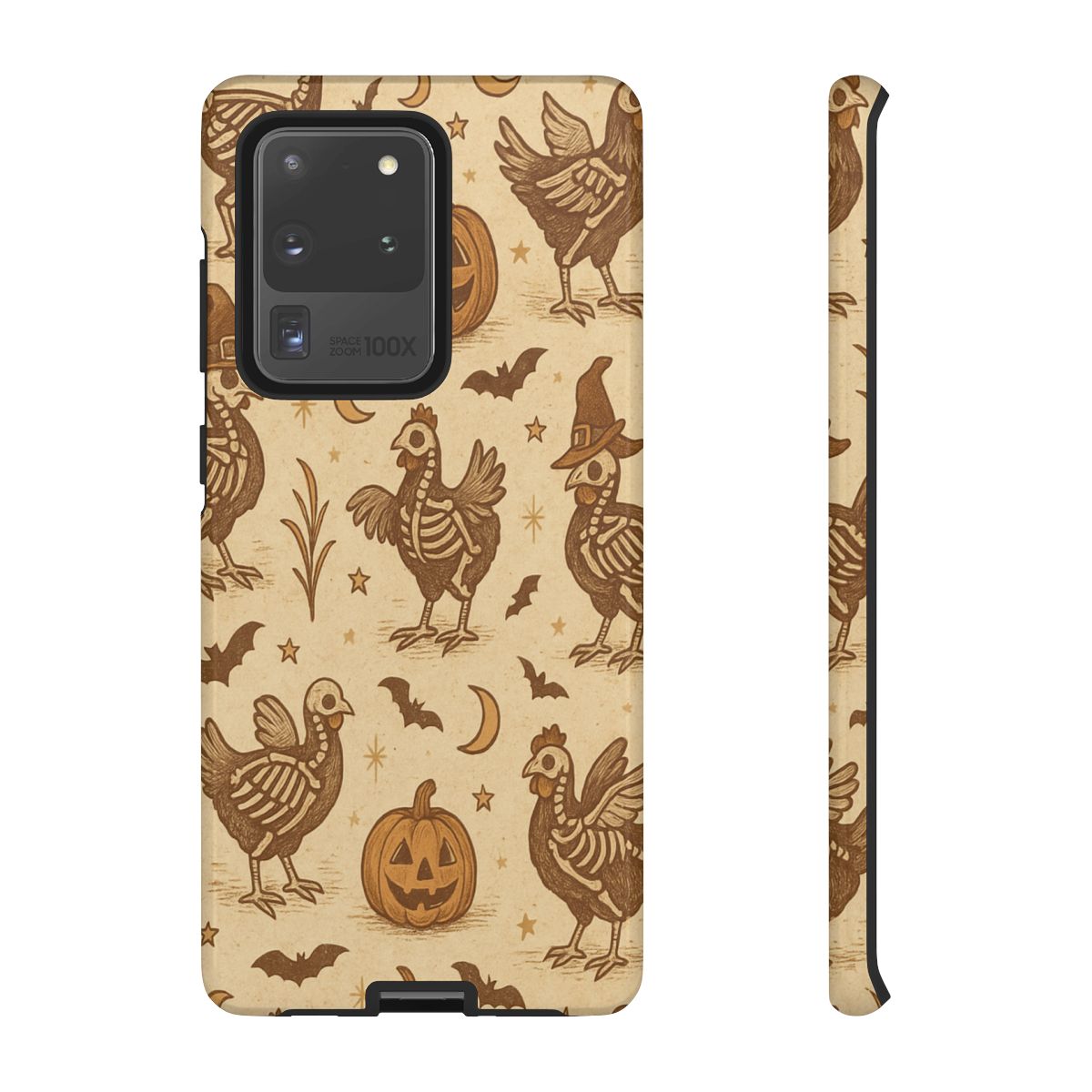 Rustic Skeleton Chickens Tough Case