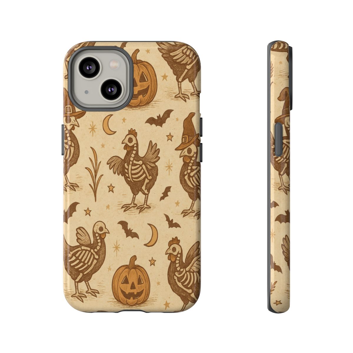 Rustic Skeleton Chickens Tough Case