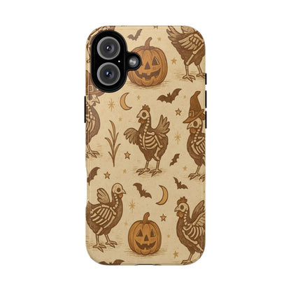Rustic Skeleton Chickens Tough Case