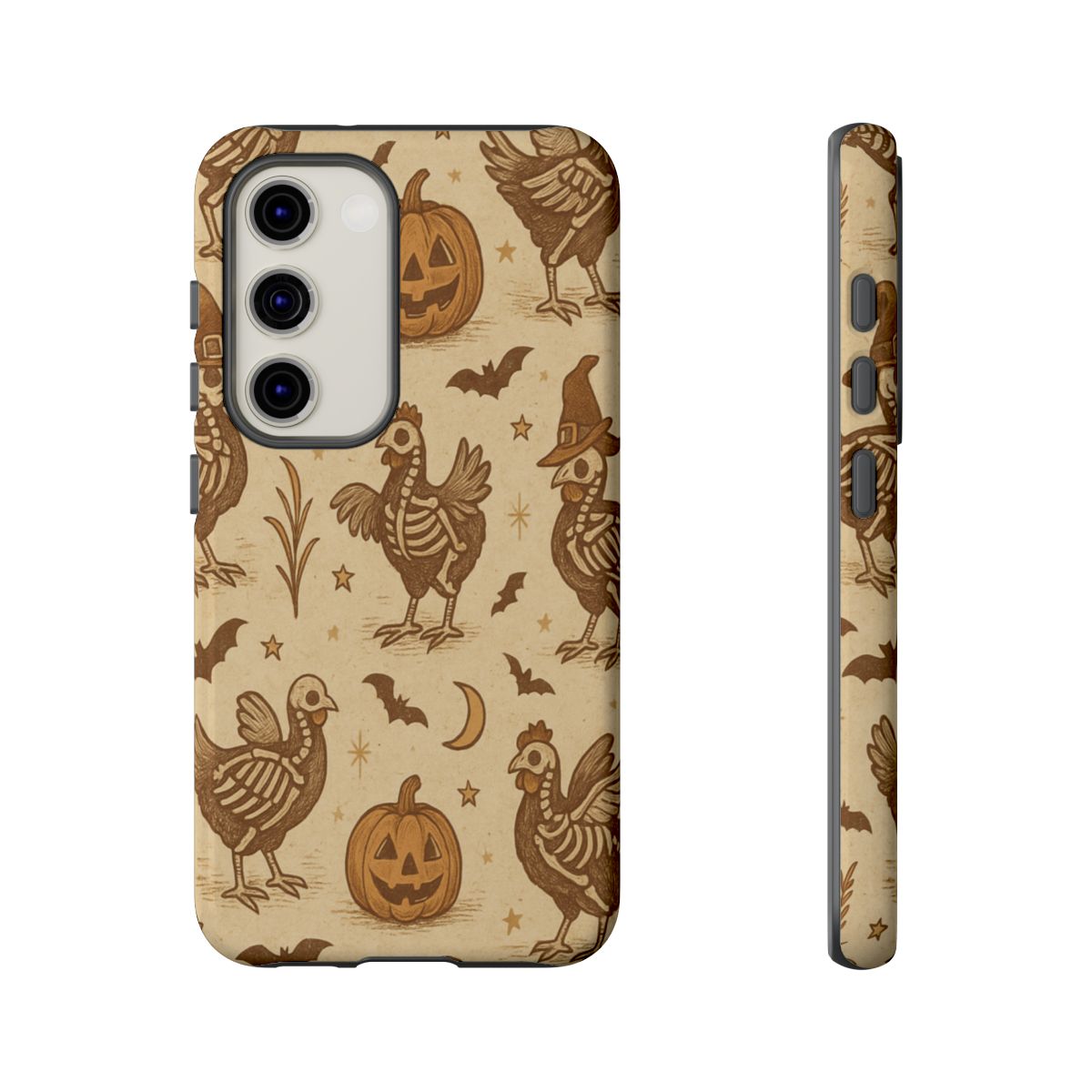 Rustic Skeleton Chickens Tough Case