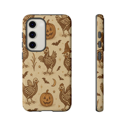 Rustic Skeleton Chickens Tough Case