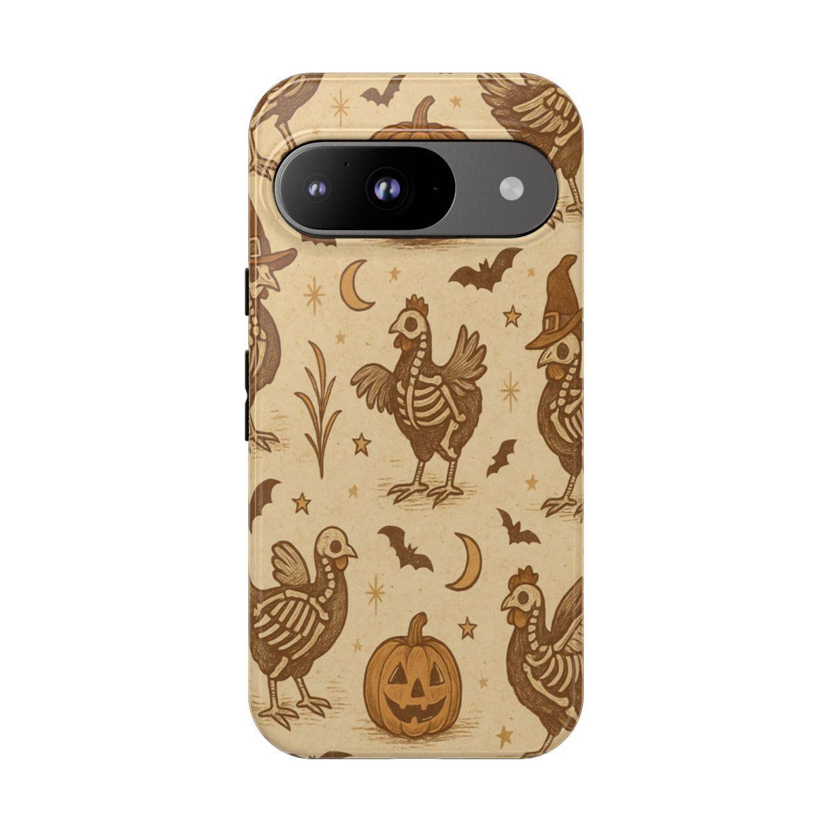 Rustic Skeleton Chickens Tough Case