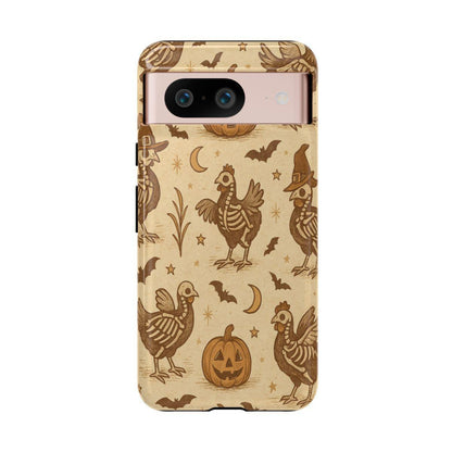 Rustic Skeleton Chickens Tough Case