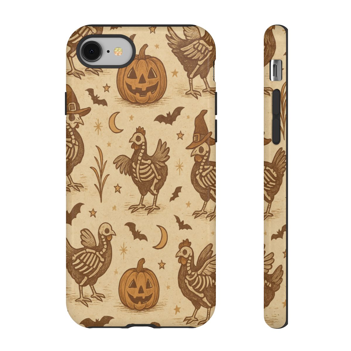 Rustic Skeleton Chickens Tough Case