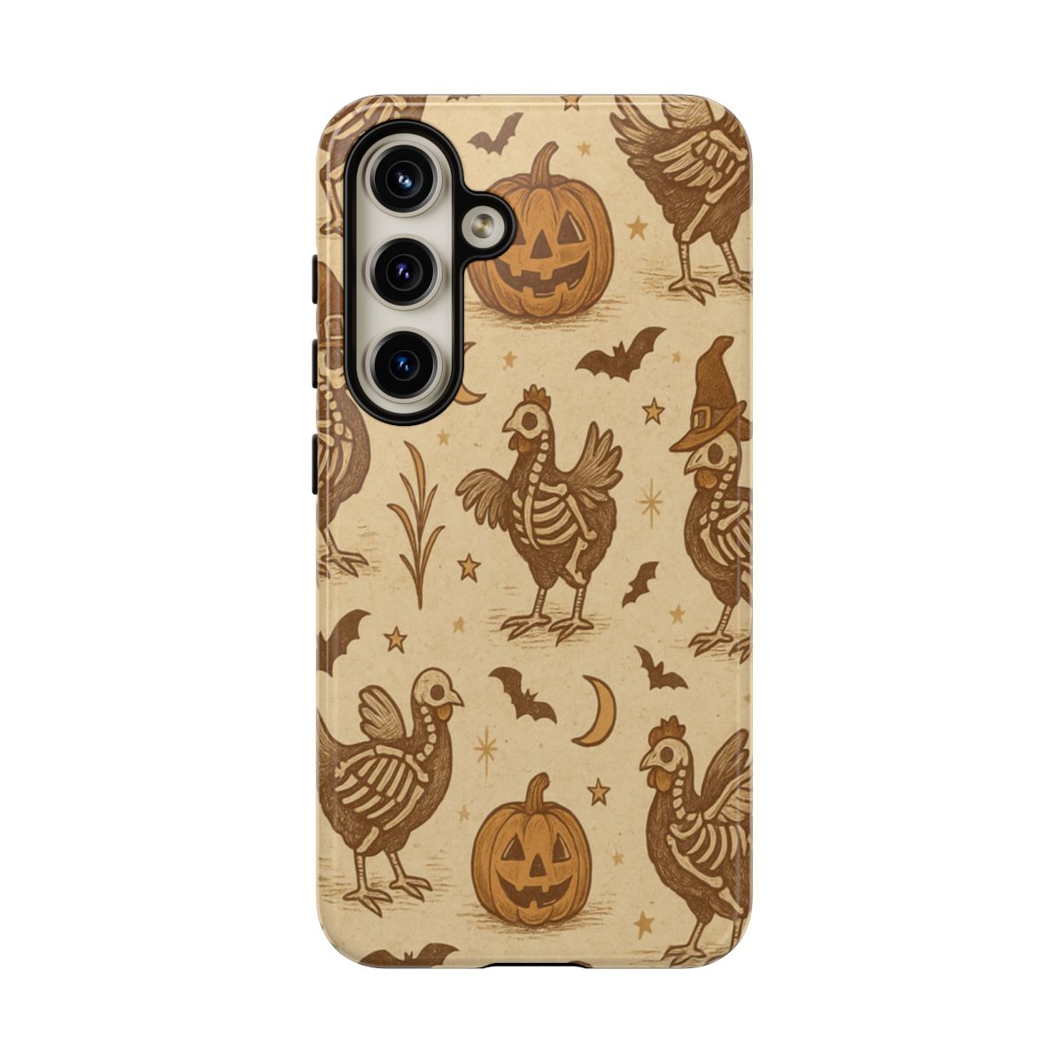 Rustic Skeleton Chickens Tough Case