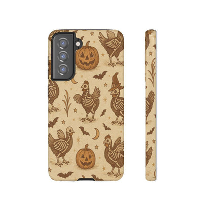 Rustic Skeleton Chickens Tough Case
