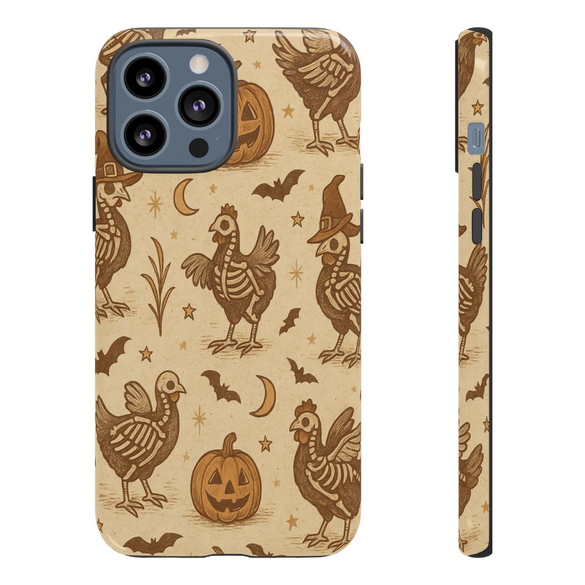 Rustic Skeleton Chickens Tough Case
