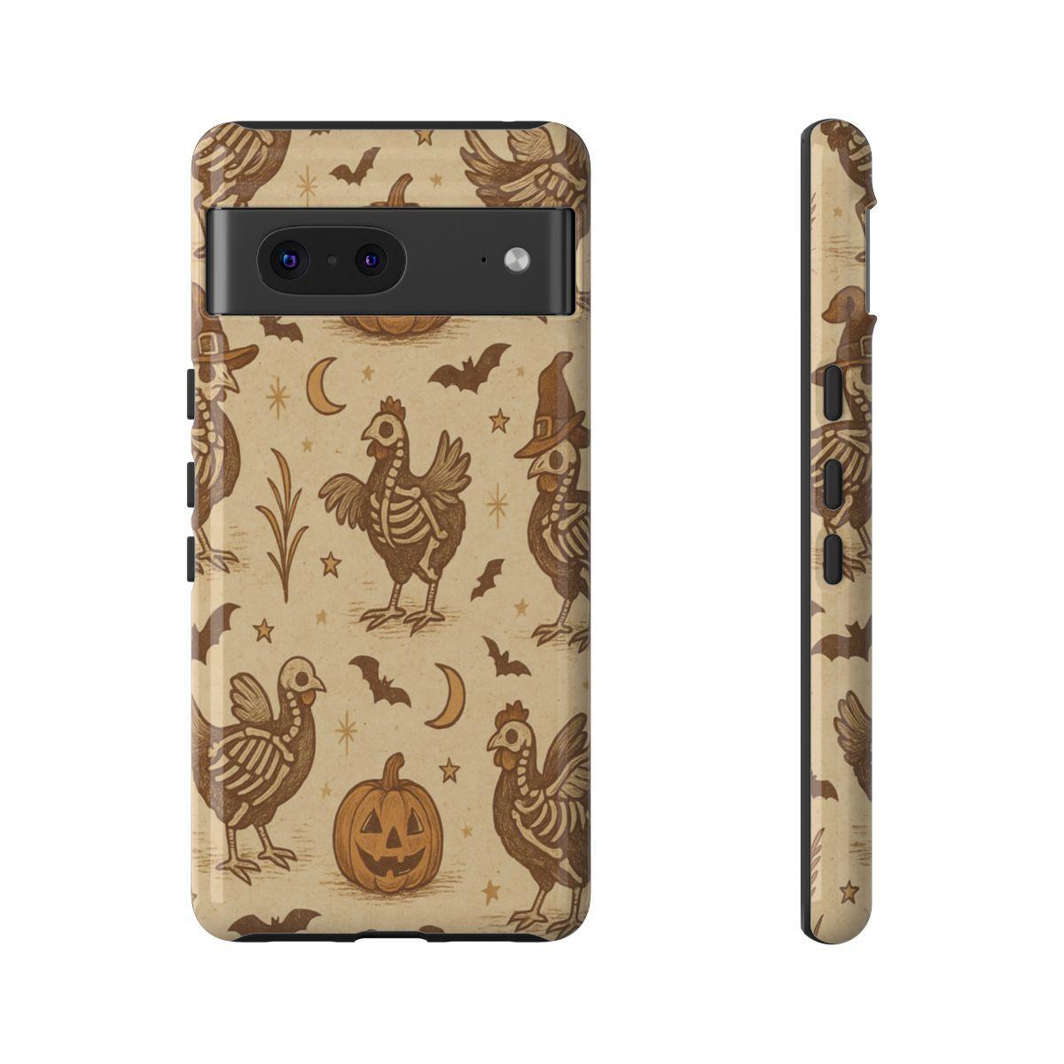 Rustic Skeleton Chickens Tough Case