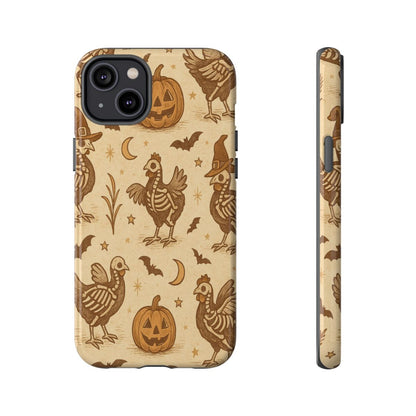 Rustic Skeleton Chickens Tough Case