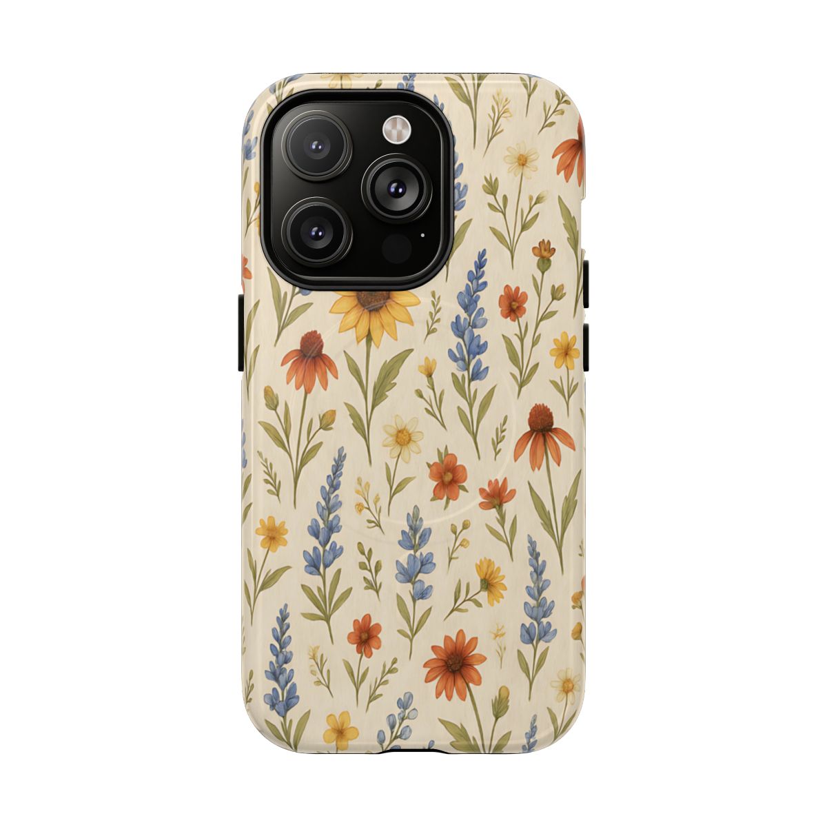 Rustic Wildflowers Magnetic Case