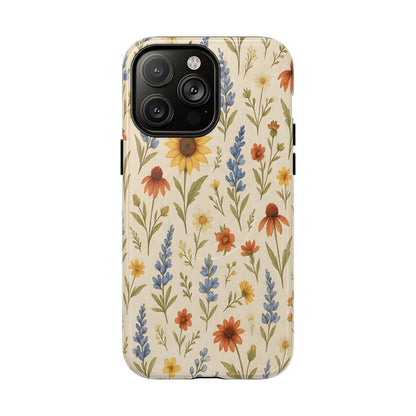 Rustic Wildflowers Magnetic Case