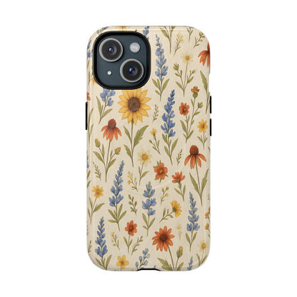 Rustic Wildflowers Magnetic Case
