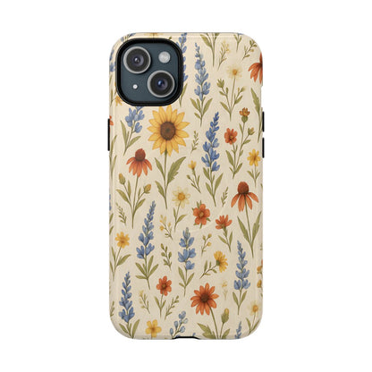 Rustic Wildflowers Magnetic Case