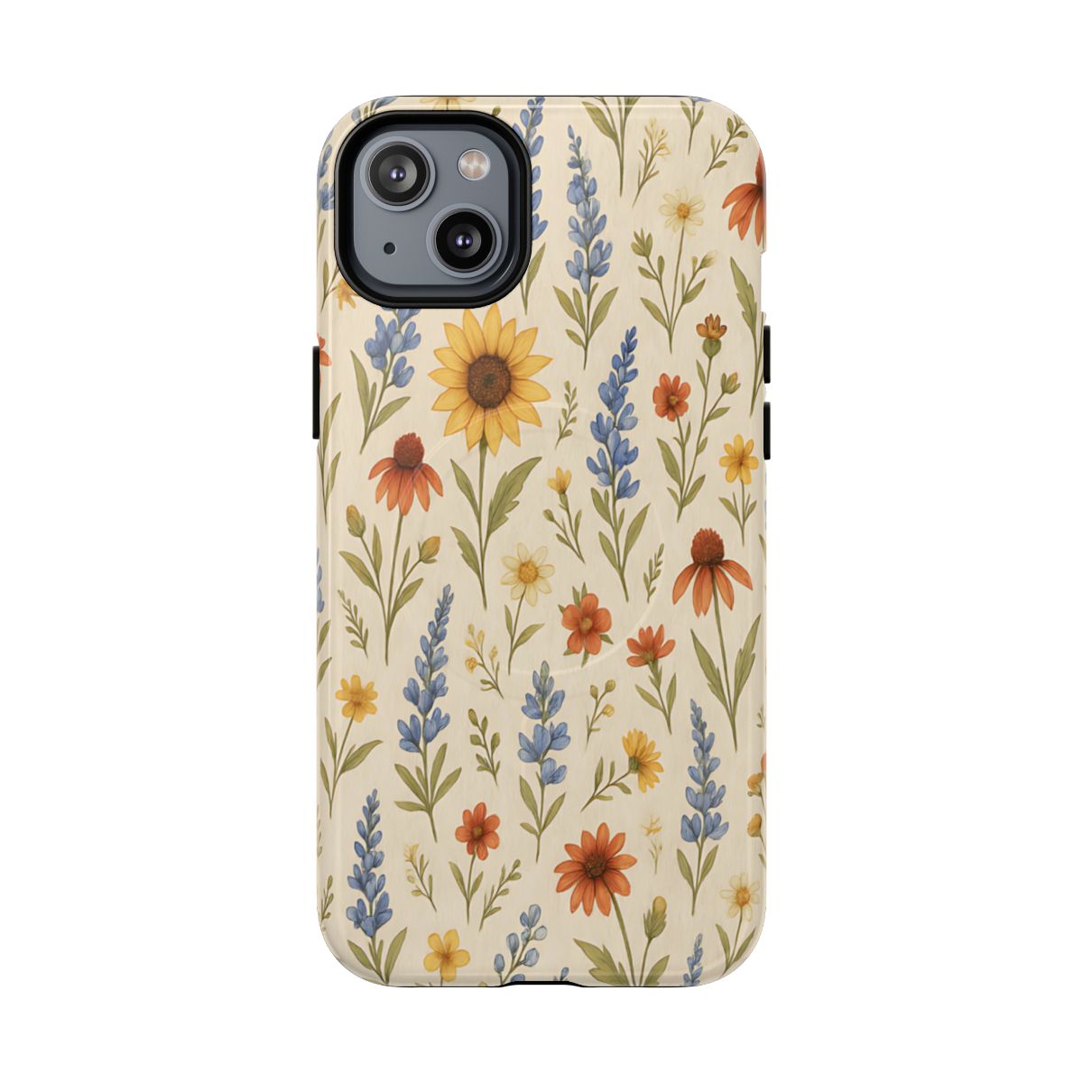 Rustic Wildflowers Magnetic Case
