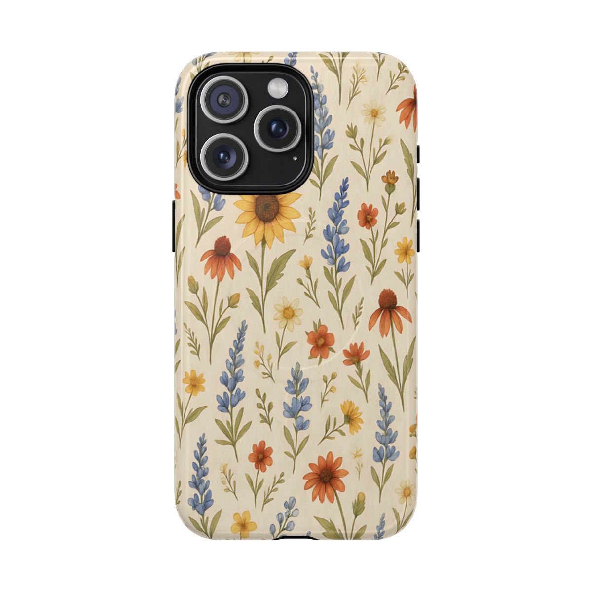 Rustic Wildflowers Magnetic Case