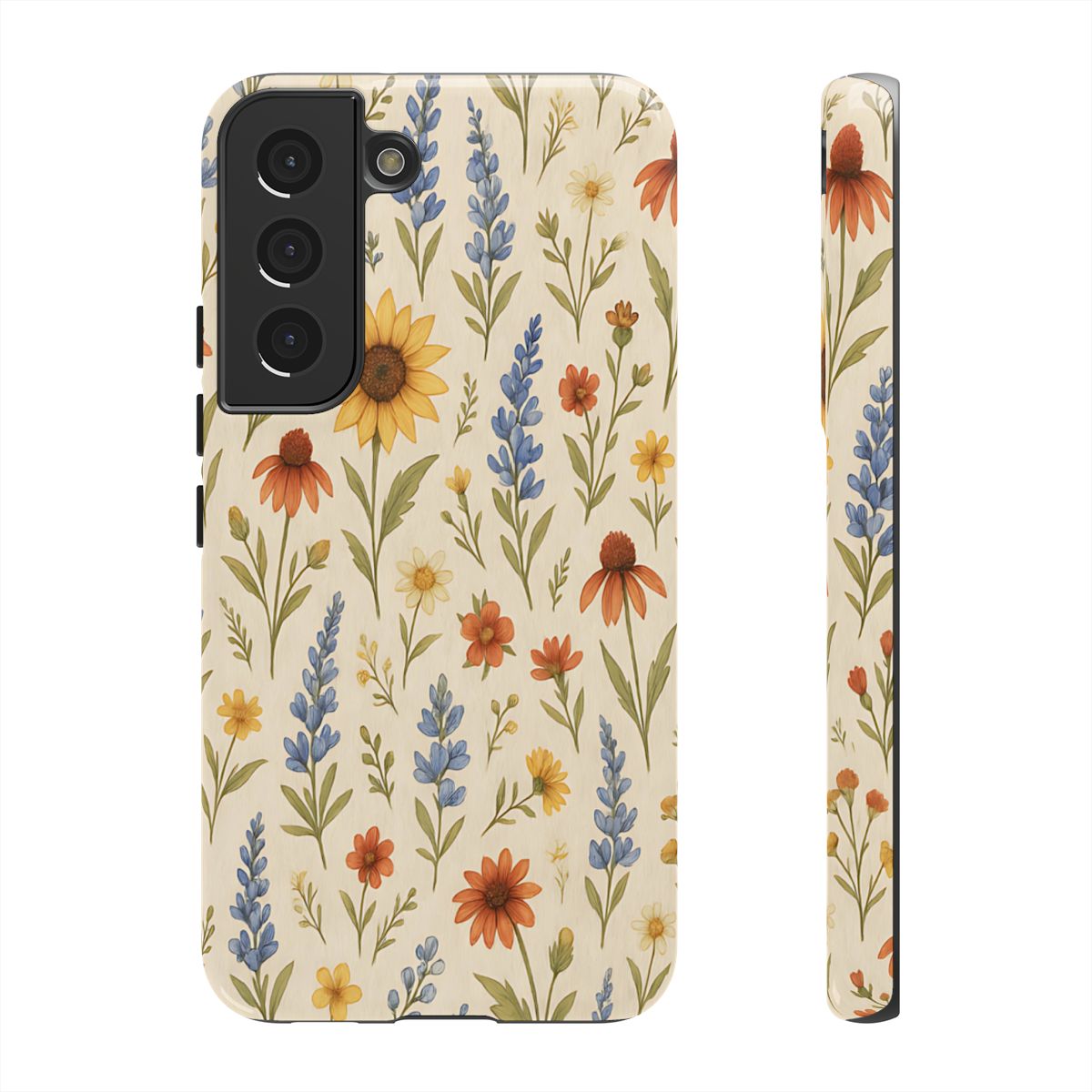Rustic Wildflowers Tough Case