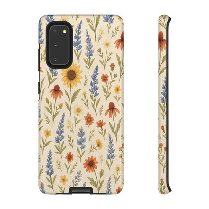 Rustic Wildflowers Tough Case