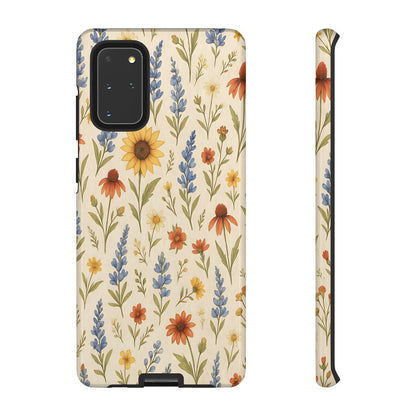 Rustic Wildflowers Tough Case