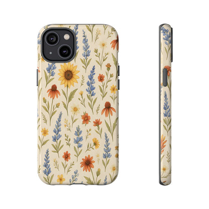 Rustic Wildflowers Tough Case
