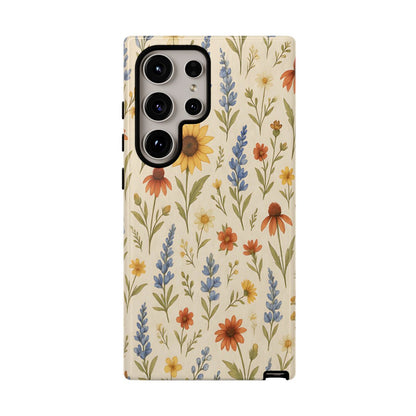 Rustic Wildflowers Tough Case