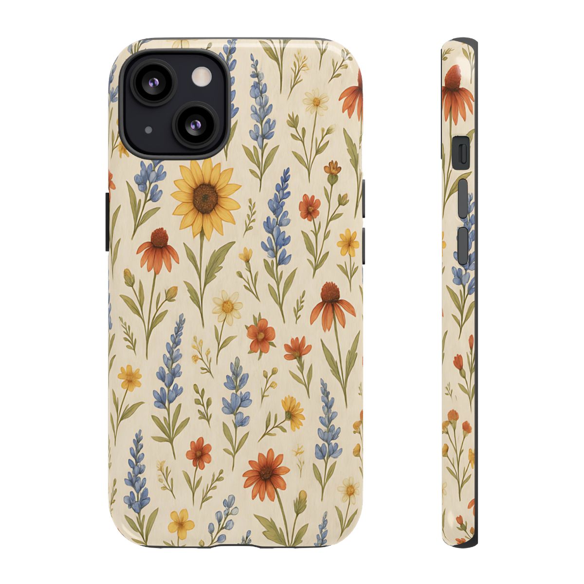 Rustic Wildflowers Tough Case