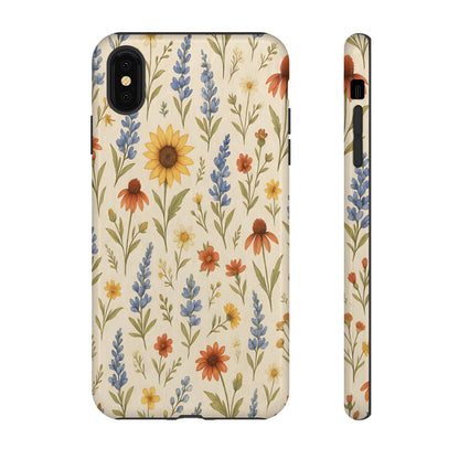 Rustic Wildflowers Tough Case