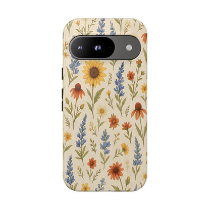 Rustic Wildflowers Tough Case